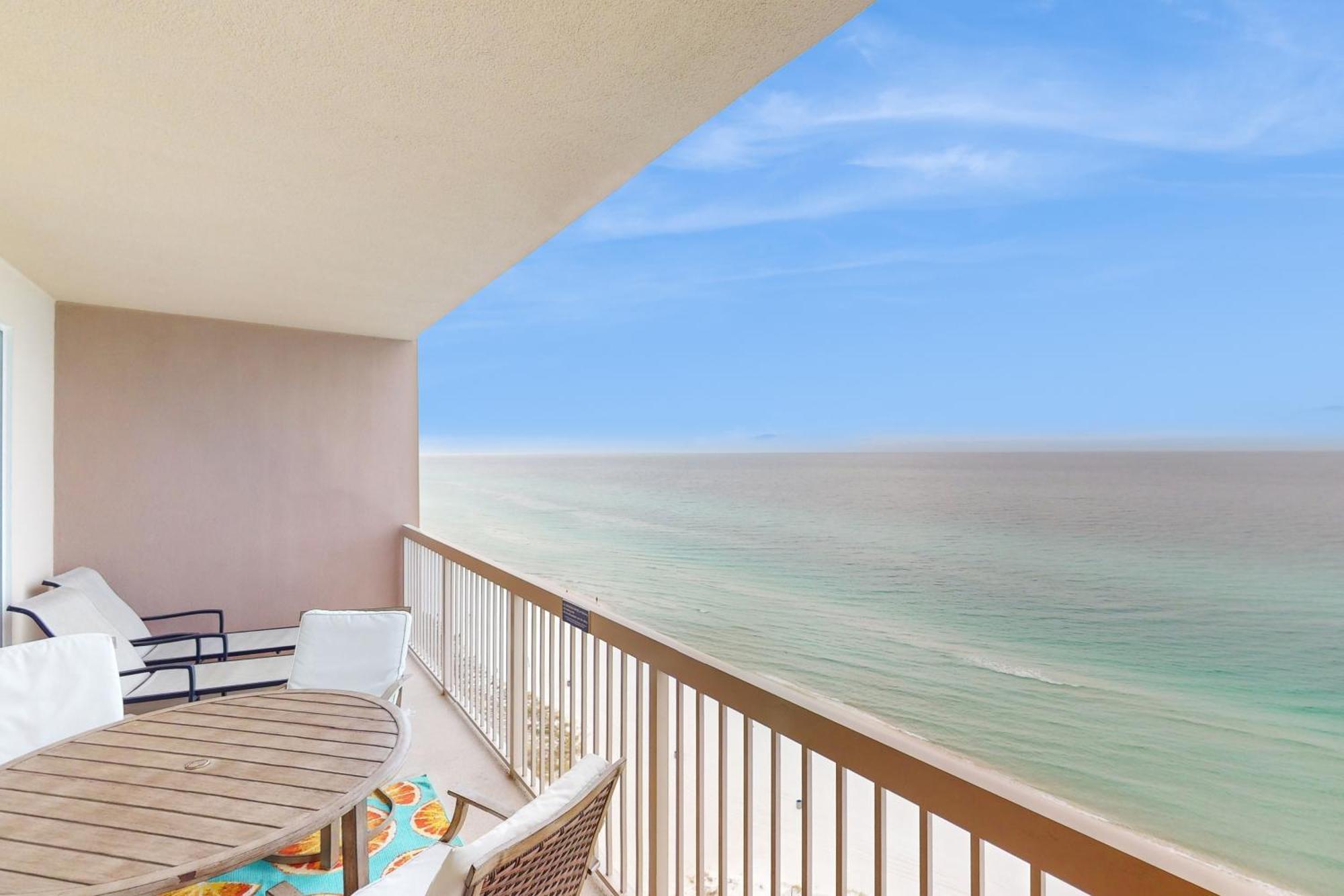 Sunrise Beach 1702 - Beachfront Condo Panama City Beach Bagian luar foto
