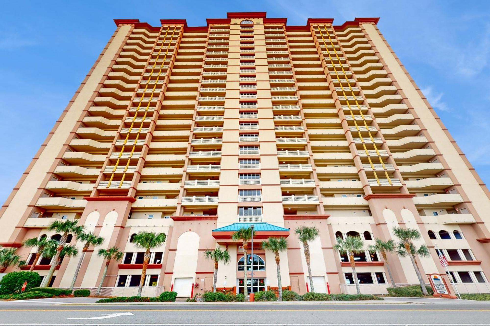 Sunrise Beach 1702 - Beachfront Condo Panama City Beach Bagian luar foto