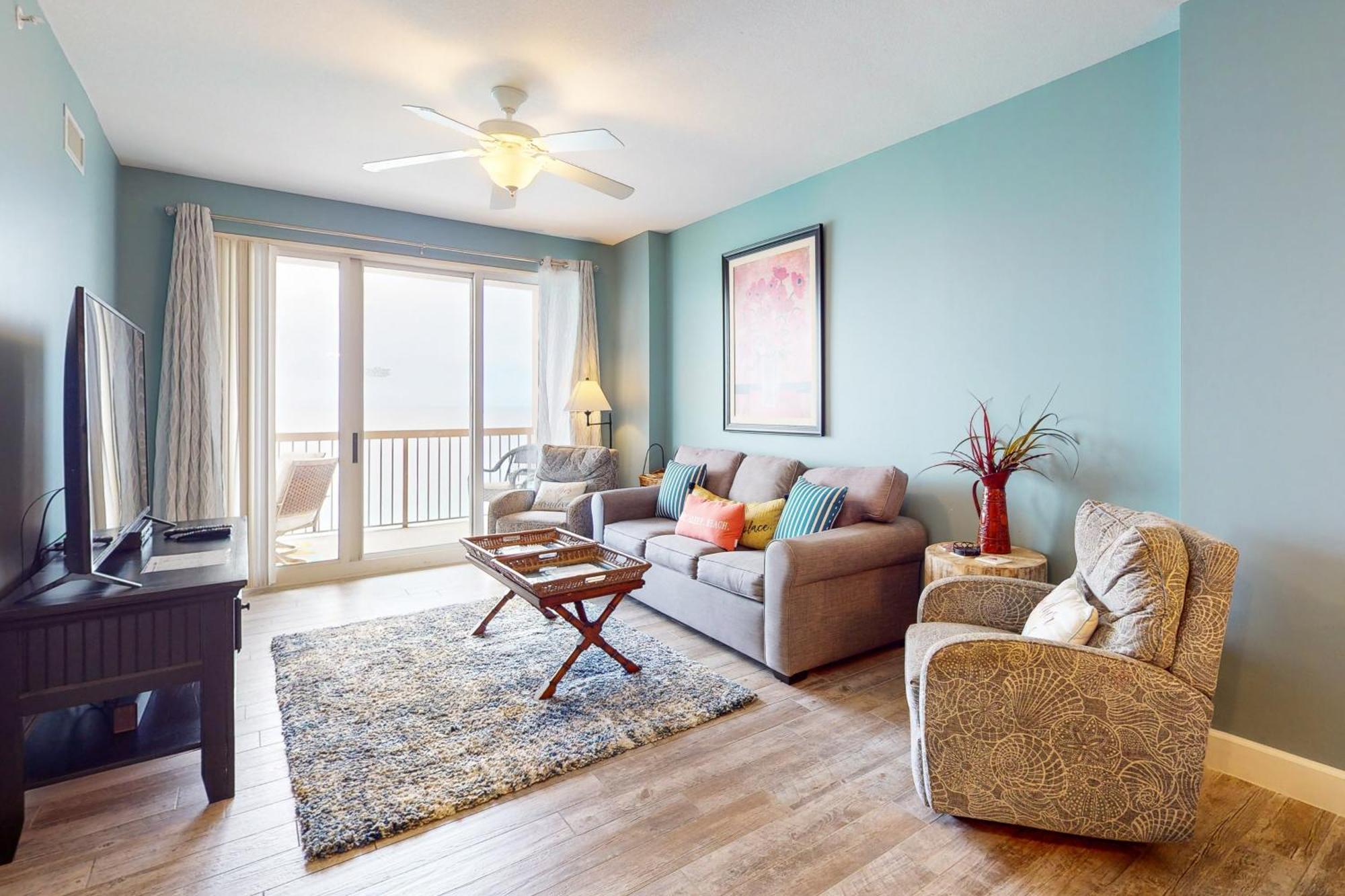 Sunrise Beach 1702 - Beachfront Condo Panama City Beach Bagian luar foto